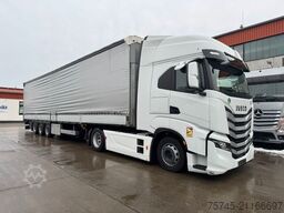 IVECO S-WAY 530 * RETARDER * 2 X TANK * MIT AUFLIEGER