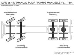 MAN 35.410 (MANUAL PUMP / POMPE MANUELLE / 6 CYLIND...