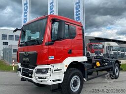 MAN TGM 18.250 4x4 /Abroller/Hiab/NL 9 to/3-Sitze