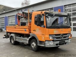 MERCEDES-BENZ ATEGO 818 4x2 Kipper Kran Atlas 65.2-A3 *Funkst.