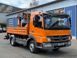 MERCEDES-BENZ ATEGO 818 4x2 Kipper Kran Atlas 65.2-A3 *Funkst.