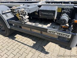 web trailer LPRS 24  3 Achs Container- Chassis incl. Generator TranscoolWenig Benutzt