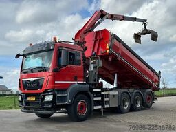 MAN TGS 35.400 8X4 TRIPLE!! EURO6!! Z-KRAAN/KIPPER!...