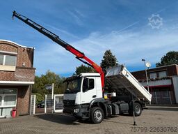 MERCEDES-BENZ 1835 Arocs 3Skipper MEILLER + PK14501 SLD5 Kran