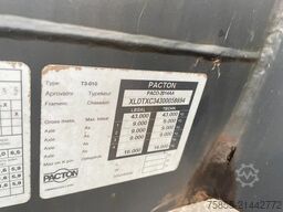 Pacton T3-010 Multichassis / BPW Axles / Drumbrakes / ...