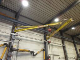 Vetter PW Demag Drehkran Hallenkran Kran Ausladung 5m NL 500Kg DC Kettenzug