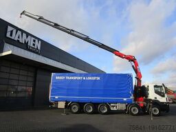 Iveco Trakker 410T50-5 10x4 Euro 6 HMF 3220 K6 Kraan