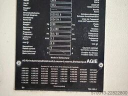 AGIE AGIEMATIC CF20 / AGIEPULS MMD / DA-15/TP
