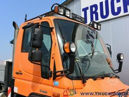 Unimog U 400 4 x 4 Mulag Teleskopausleger + Zapfwelle