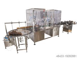 Autom. Abfüll- & Verschließmaschine Volumetrisch Stern