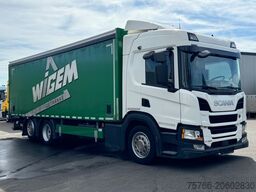 SCANIA P 320 / LBW / 2 x AHK / LENKACHSE / 18 PAL