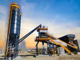 FABO Concrete Batching Plant 120 M3/H Compact Concrete Batching Plant