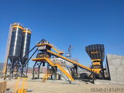 FABO Concrete Batching Plant 120 M3/H Compact Concrete Batching Plant