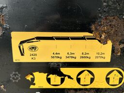 DAF CF 85 360 Euro 5 / HMF 2420 K3 Crane - Remote C...