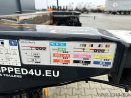 D-TEC FLEXITRAILER / 45FT HC MULTI / drumbrakes / lif...