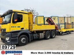Mercedes-Benz Antos 2645 L 6x4 mit Heckkran Atlas 165.2E-A2,
