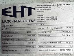 Trumpf/EHT TrumaCut 1630 M