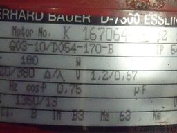 BAUER G03-10/D054-170-B