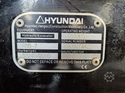 Hyundai R55-7, Year 2013, Airconditioning