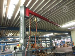 Kaltenbach WK1 Drehkran Hallenkran Kran mobiler Schwenkkran 160KG 4m Kettenzug