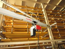 Vetter PS Kran Drehkran Hallenkran L3,5m Demag 500Kg H 3,8m Kettenzug Dübelplatte