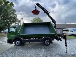 mercedes-benz Atego 1224 Zweiseitenkipper Kran Greifer *Klima*