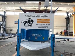 FABO Mobile Concrete Batching Plant 30 m3/h Mobile Concrete Batching Plant