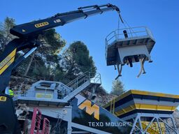 FABO Mobile Concrete Batching Plant 60  m3/h Mobile Concrete Batching Plant