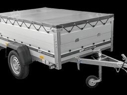 Unitrailer Garden 201 KIPP ALU mit Bordwandaufsatz
