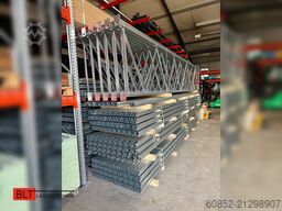 ca. 50,30 lfm. Dexion P90 Palettenregale H:6,5m Fachlast: 3000kg Schwerlastregale