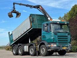 Scania G360 8x4!!Z-Kraan/KIPPER!!