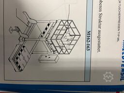 Millutensil MIL163/056 150T Tuschierpresse