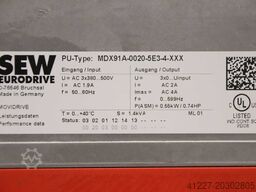 SEW Eurodrive MDX91A-0020-5E3-4-XXX