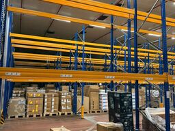 14 lfm Jungheinrich MPB Palettenregale H: 500cm, Fachlast: 2100 kg