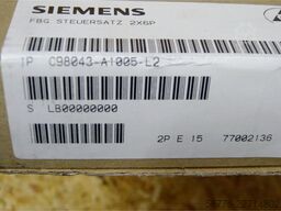 Siemens C98043-A1005-L2 FBG Steuersatz   - ! - in versiegelter Originalverpackung