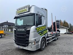 Scania R650 6x4 Timber truck w/ Epsilon M110L. WATCH VIDE