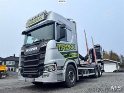 Scania R650 6x4 Timber truck w/ Epsilon M110L. WATCH VIDE