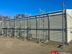 19,6 lfm Palettenregale für Außenbereich H: 4,5m , 3000 kg Fachlast , FVZ