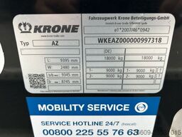 KRONE 2 Achswechselfahrgestell, Typ: AZW 18 eL3B9