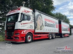 MAN TGX 26.510 6x2-4 LL Pritsche + Anhänger