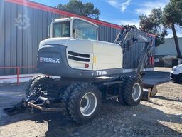 Terex Tw 85 Schaeff with 3 buckets and forks