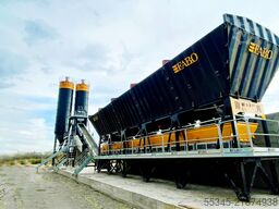 FABO Concrete Batching Plant 110 M3/H Compact Concrete Batching Plant