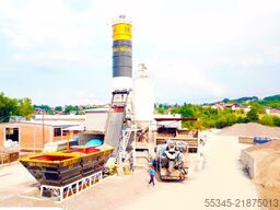 FABO Concrete Batching Plant 60 m3 Compact Concrete Batching Plant