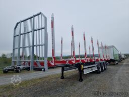 Fliegl 3-Achs Holzrungensattel SDS 390 L=13,5m
