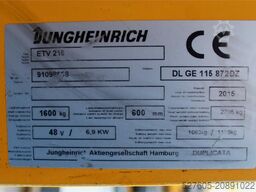 Jungheinrich ETV 216 872 DZ