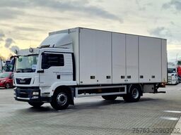 MAN TGM 18.340 4x2 - Sleepercab - Box with sidedoor...