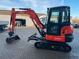 KUBOTA KX 037-4 / nur 531h! / 2024 / hydr. Grabenräumer