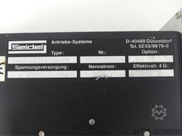 Seidel 65WKS-CE310/26-PB Servoverstärker SN:650230304