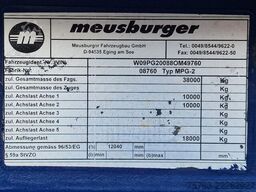 Meusburger MPG-2 Lowloader / Tieflader - 2x steering axle ...
