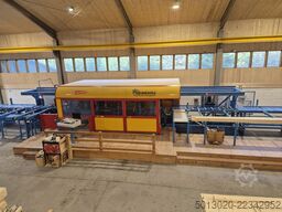 Hundegger K2i 450 Blockhausaggregat